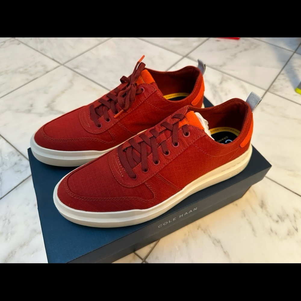Cole Haan Men's Red Sneakers